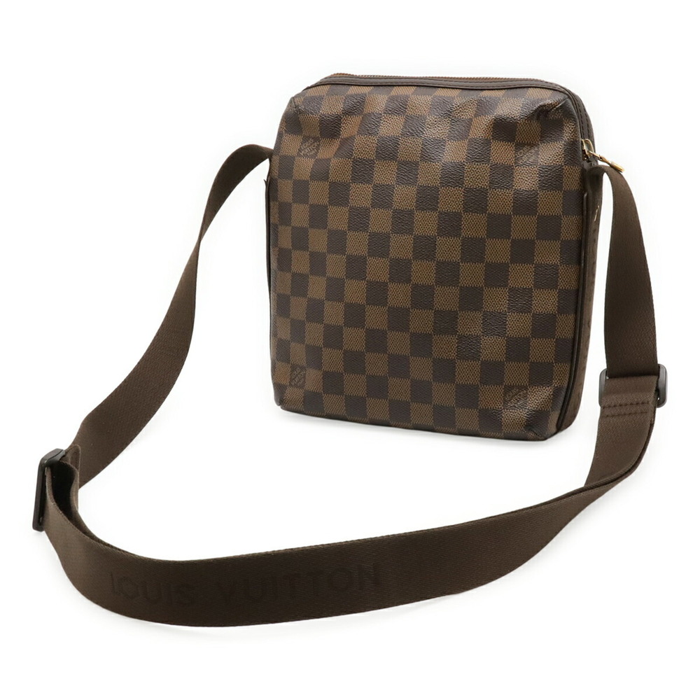 LOUIS VUITTON Authentic Brown Damier Trotter Shoulder Bag - Picture 3 of 10